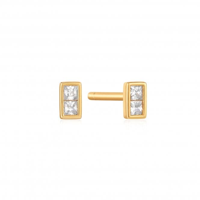 Gold Glam Mini Stud Earrings E037 - 02GAnia HaieE037 - 02G
