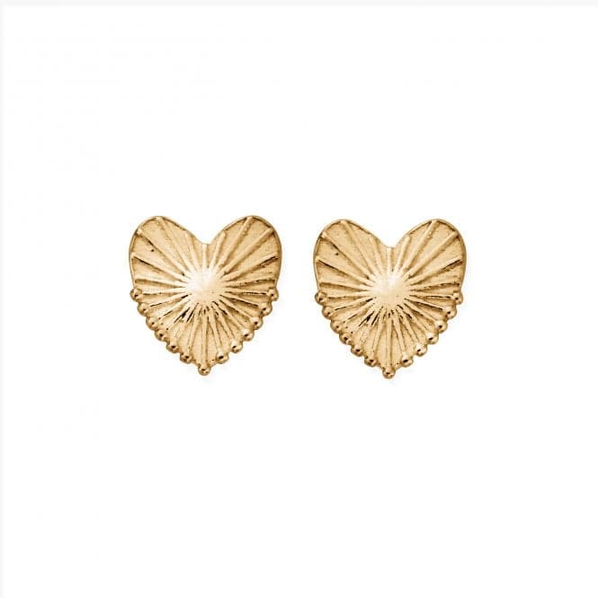 Gold Glowing Beauty Stud Earrings GEST3217ChloBoGEST3217