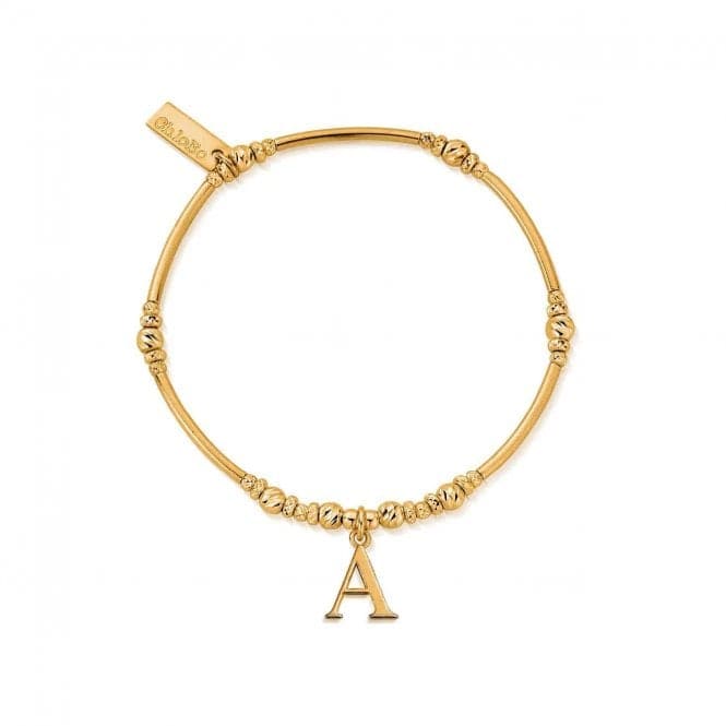 Gold Iconic Initial Bracelet - Letter AChloBoGBMNFR4043A