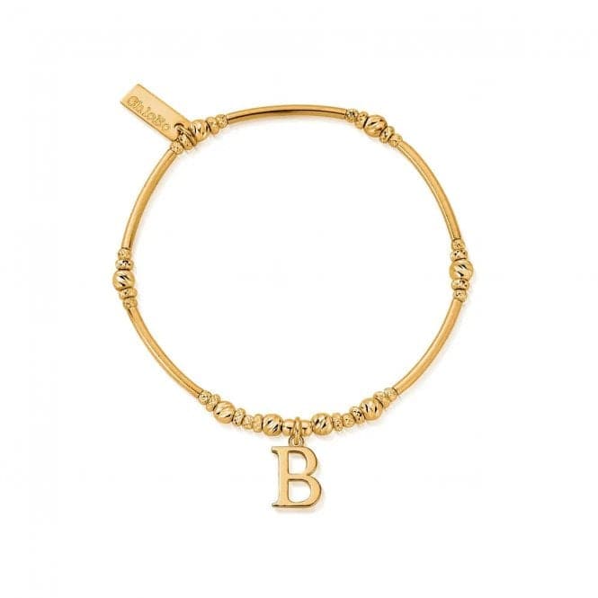 Gold Iconic Initial Bracelet - Letter BChloBoGBMNFR4043B