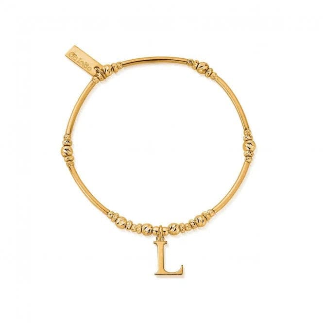 Gold Iconic Initial Bracelet - Letter LChloBoGBMNFR4043L