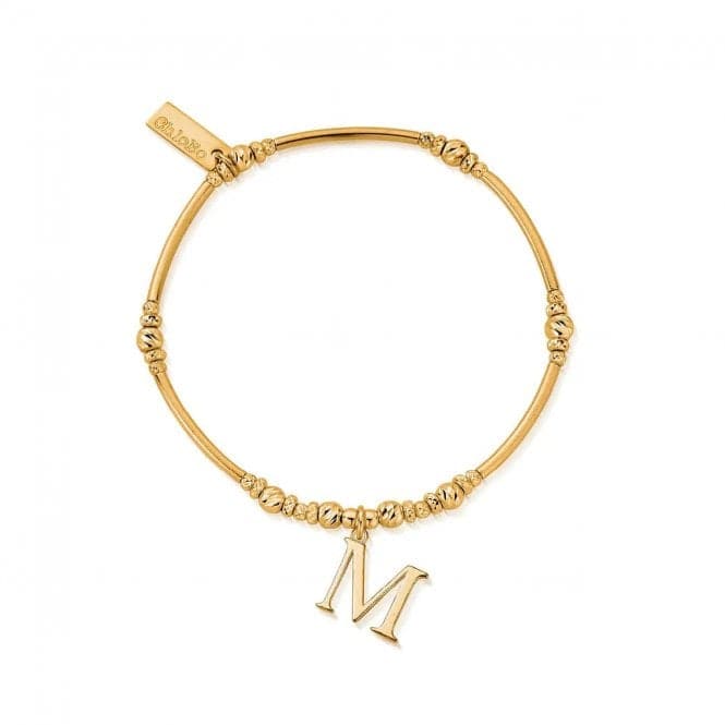 Gold Iconic Initial Bracelet - Letter MChloBoGBMNFR4043M