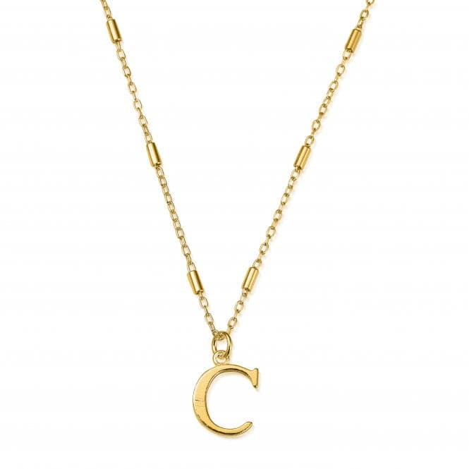 Gold Iconic Initial C Necklace GNCC4041CChloBoGNCC4041C