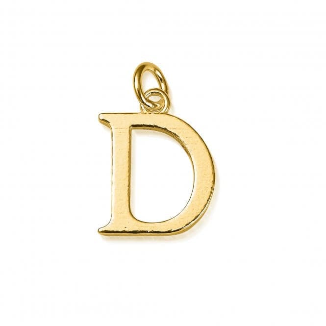 Gold Iconic Initial D Necklace GNCC4041DChloBoGNCC4041D