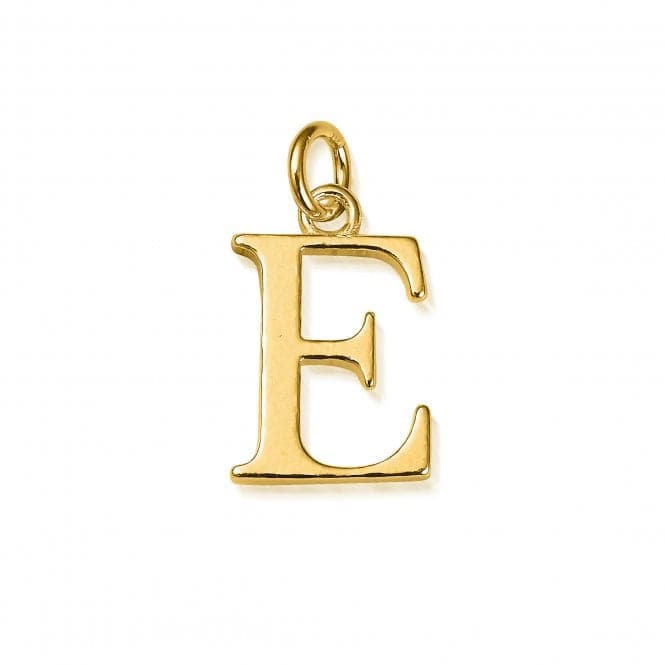 Gold Iconic Initial E Necklace GNCC4041EChloBoGNCC4041E