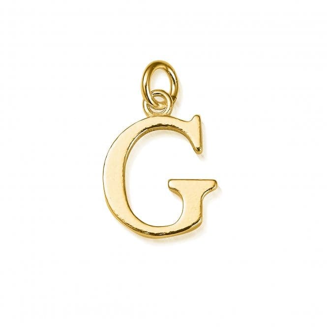 Gold Iconic Initial G Necklace GNCC4041GChloBoGNCC4041G