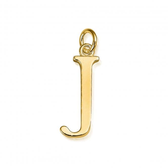 Gold Iconic Initial J Necklace GNCC4041JChloBoGNCC4041J