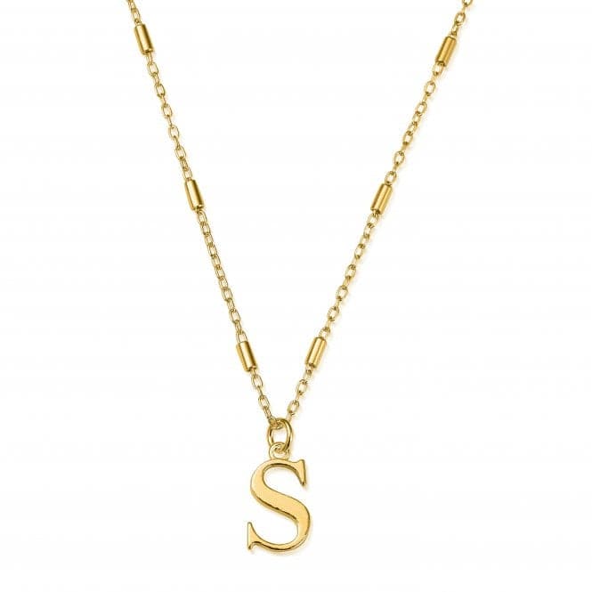 Gold Iconic Initial S Necklace GNCC4041SChloBoGNCC4041S