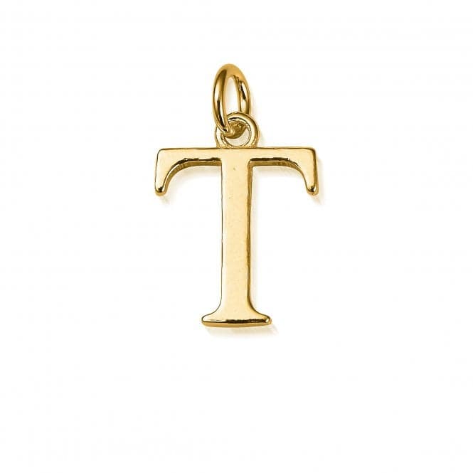 Gold Iconic Initial T Necklace GNCC4041TChloBoGNCC4041T