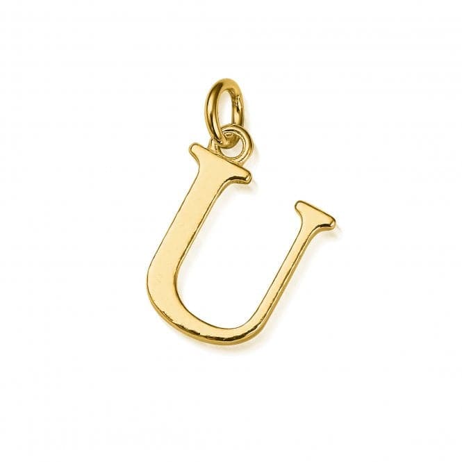 Gold Iconic Initial U Necklace GNCC4041UChloBoGNCC4041U