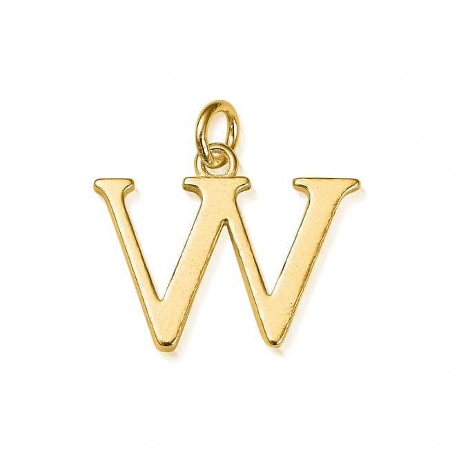 Gold Iconic Initial W Necklace GNCC4041WChloBoGNCC4041W