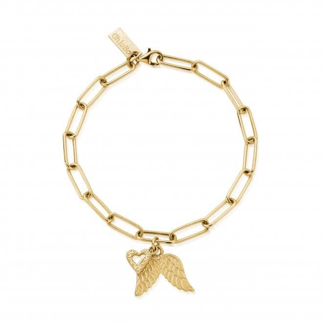 Gold Link Chain Love and Guidance Bracelet GBLC7013095ChloBoGBLC7013095