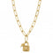 Gold Link Chain Treasured Dreams Necklace GNLC30962074ChloBoGNLC30962074