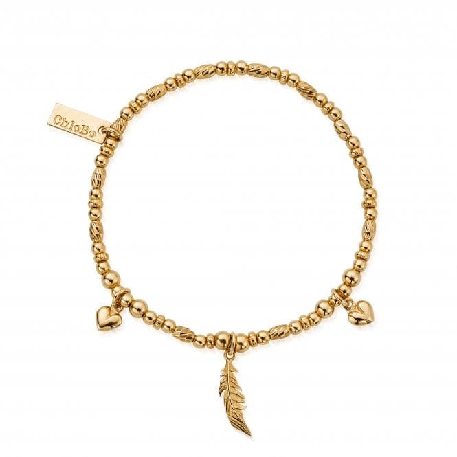 Gold Love And Courage Bracelet GBCH33454014ChloBoGBCH33454014