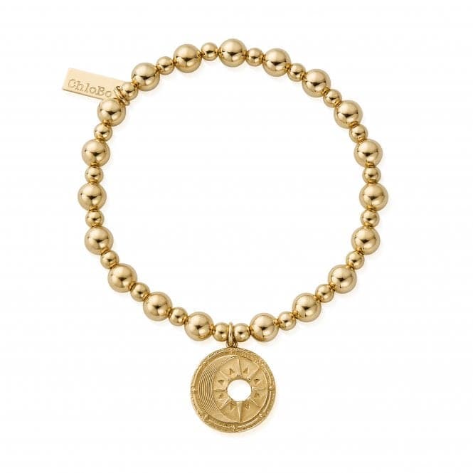 Gold Mini Small Ball Midnight Bracelet GBMSB3175ChloBoGBMSB3175