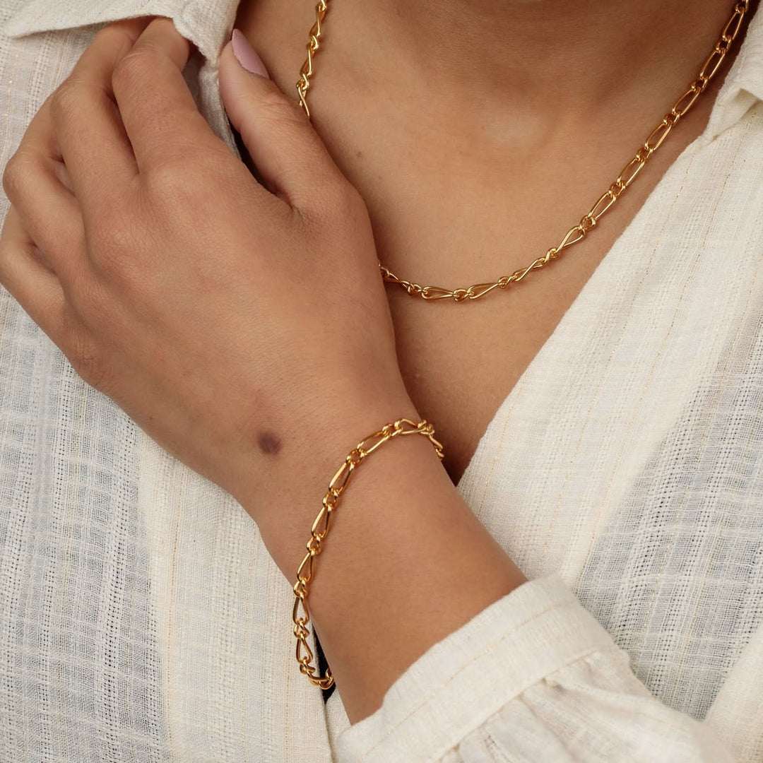 Gold Plated My Story Charm Collector Bracelet CBRGMYSTY