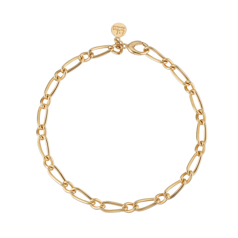 Gold Plated My Story Charm Collector Bracelet CBRGMYSTY