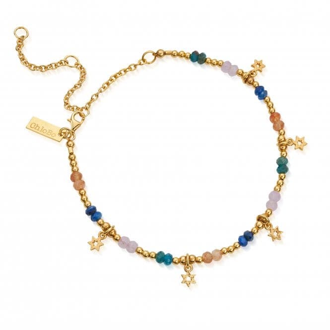 Gold Nightfall Wishes Anklet GANSLKA4037ChloBoGANSLKA4037