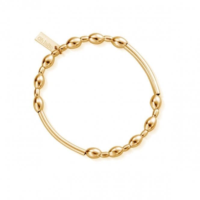 Gold Noodle Rice Filler Bracelet GBNRICEChloBoGBNRICE