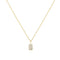 Gold Pavé Pendant Necklace N064 - 01GAnia HaieN064 - 01G