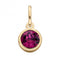 Gold Plated Amethyst Swarovski Crystal PendantBeginningsP1579