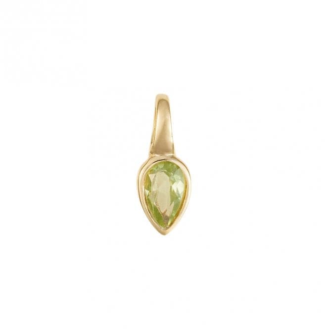 Gold Plated Birthstone August Peridot Pendant P5221BeginningsP5221