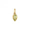 Gold Plated Birthstone August Peridot Pendant P5221BeginningsP5221