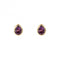 Gold Plated Birthstone February Amethyst Earrings E6203BeginningsE6203