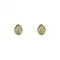 Gold Plated Birthstone March Aquamarine Earrings E6204BeginningsE6204