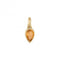 Gold Plated Birthstone November Citrine Pendant P5224BeginningsP5224