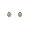 Gold Plated Birthstone October Cabochon Opal Earrings E6211BeginningsE6211