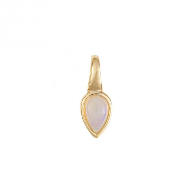 Gold Plated Birthstone October Opal Pendant P5223BeginningsP5223