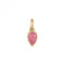 Gold Plated Birthstone Pink Quartz Pendant P5220BeginningsP5220