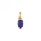 Gold Plated Birthstone September Lapis Lazuli Pendant P5222BeginningsP5222