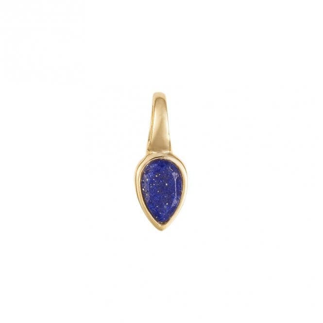 Gold Plated Birthstone September Lapis Lazuli Pendant P5222BeginningsP5222