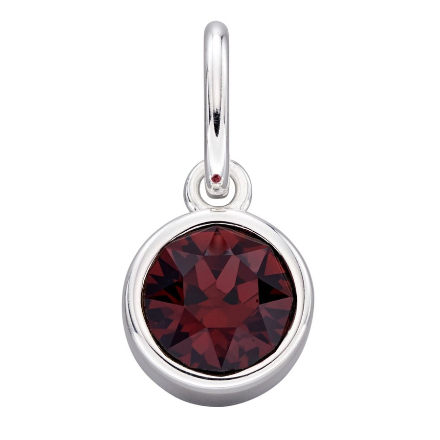 Gold Plated Burgandy Swarovski Crystal Pendant P1578BeginningsP1578