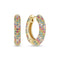 Gold Plated Carrara Medio Earrings SJ - E2474 - XCZ - YGSif JakobsSJ - E2474 - XCZ - YG