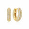 Gold Plated Carrara Piccolo Earrings SJ - E2473 - CZ - YGSif JakobsSJ - E2473 - CZ - YG