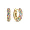 Gold Plated Carrara Piccolo Earrings SJ - E2473 - XCZ - YGSif JakobsSJ - E2473 - XCZ - YG