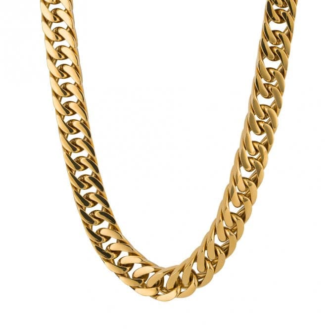 Gold Plated Curb 56cm Necklace N4563Fred BennettN4563