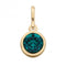 Gold Plated Emerald Swarovski Crystal PendantBeginningsP1582