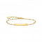 Gold Plated Engravable Bar Dot Bracelet A1975 - 413 - 39 - L19VThomas Sabo Sterling SilverA1975 - 413 - 39 - L19V