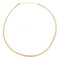 Gold Plated Flat Herringbone 40+6cm Necklace N4535BeginningsN4535