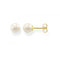 Gold Plated Freshwater Pearl White Ear Studs H1430 - 430 - 14Thomas Sabo Sterling SilverH1430 - 430 - 14