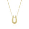Gold Plated Goccia Parvus Necklace SJ - N2486 - CZ - YGSif JakobsSJ - N2486 - CZ - YG