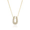 Gold Plated Goccia Parvus Pianura Necklace SJ - N2486 - YGSif JakobsSJ - N2486 - YG