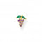 Gold Plated Grapes Single Ear Stud H2189 - 472 - 7Thomas Sabo Charm Club CharmingH2189 - 472 - 7