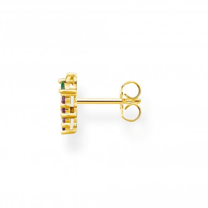 Gold Plated Grapes Single Ear Stud H2189 - 472 - 7Thomas Sabo Charm Club CharmingH2189 - 472 - 7