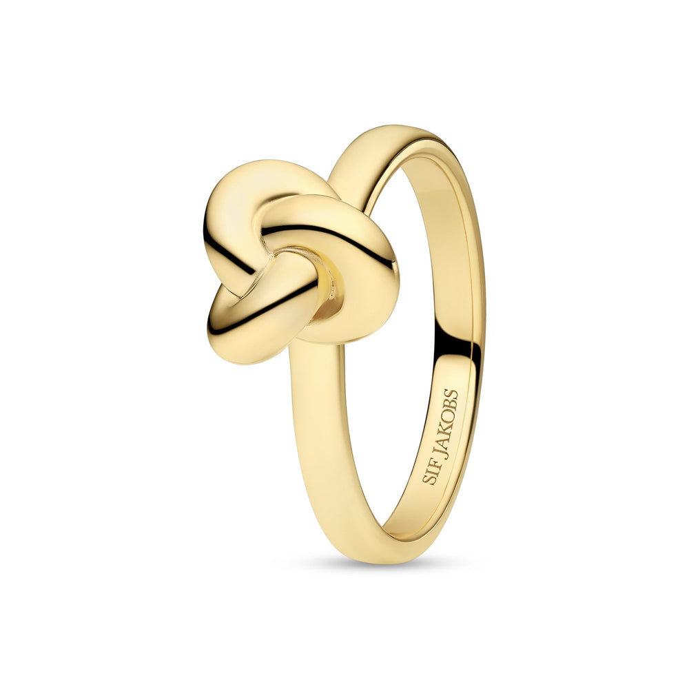 Gold Plated Imperia Pianura Piccolo Ring SJ - R10751 - YGSif JakobsSJ - R10751 - YG - 50