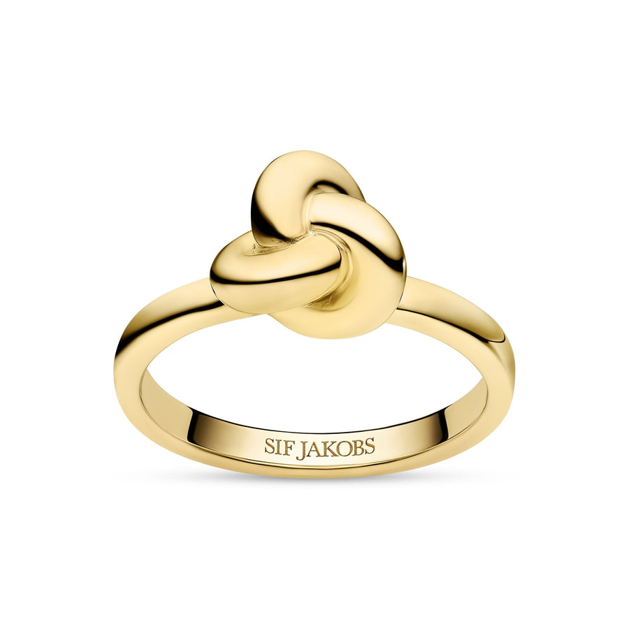 Gold Plated Imperia Pianura Piccolo Ring SJ - R10751 - YGSif JakobsSJ - R10751 - YG - 50